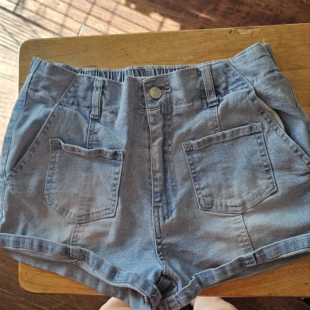 Classic Blue Jean Shorts